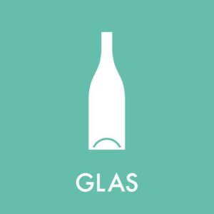 Affaldssortering glas 